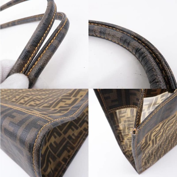 💎✨BEAUTIFUL✨💎Authentic FENDI Zucca Mesh Tote Bag - Picture 11 of 12